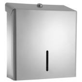 C Fold Hand Towel Dispenser Silver Chrome
