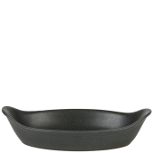 Rustico Carbon Oval Eared Dish 22cm/8.75" (Pack of 12)