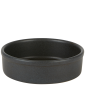 Rustico Carbon Grey Round Tapas Dish 10cm/4" (Pack of 12)
