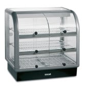 Lincat C6H/75S Seal 650 Series Counter-top Curved Front Heated Merchandiser - Self-Service
