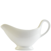 Orion White Orion Gravy Boat 250ml/8.5oz (Pack of 12)