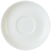 Orion White Cappuccino Saucer 14.5cm/5.75" (Pack of 6)