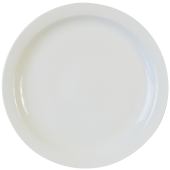 Orion White Narrow Rim Plate 26cm/10" (Pack of 12)