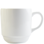 Orion White Orion Stacking Mug 300ml/10.5oz (Pack of 6)
