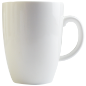 Orion White Orion Bellied Mug 400ml/14oz (Pack of 4)
