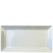 Orion White Orion Rectangular Walled Plate 30x15cm/12x6" (Pack of 12)