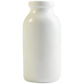 Orion White Orion Mini Milk Bottle 130ml/4.5oz (Pack of 6)