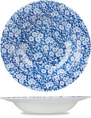 Vintage Prints Prague Victorian Calico Profile Soup Plate 9.75"