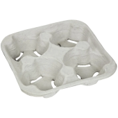 Cardboard Drinks Cup Carrier 4 Cup (Pack of 180)