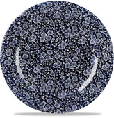 Vintage Prints Willow Victorian Calico Profile Plate 12"