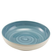 Miro Porcelain Blue Coupe Bowl 23cm/9" (Pack of 6)