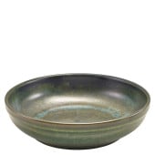 Terra Porcelain Aqua Green Coupe Bowl 23cm (Pack of 6)