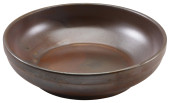 Terra Porcelain Rustic Copper Coupe Bowl 20cm x 6