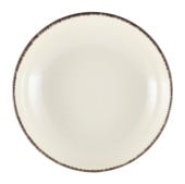 Terra Stoneware Grey Coupe Bowl 23cm x6