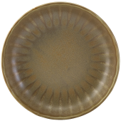 Terra Porcelain Matt Grey Scalloped Coupe Bowl 20.3cm/8" (Pack of 6) 