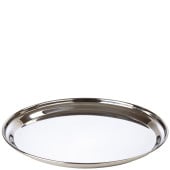 Stainless Steel Round Flat Tray 30cm