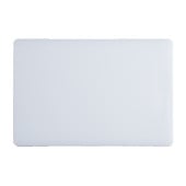 White Chopping Board Low Density 18" x 12" x 0.5"