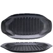 Porcelite Cast Iron Effect Skewer Platter 43 x 22.5cm/16.9 x 8.8" (Pack of 4)