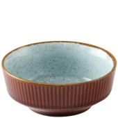 Churchill Nourish Cinnamon Brown Duck Egg Kochi Shallow Bowl 266ml/9oz (Pack of 12)