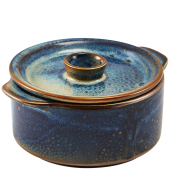 Terra Porcelain Aqua Blue Mini Casserole Dish 10.4cm/4.1" (Pack of 6)