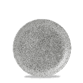 Raku Jasper Grey Evolve Coupe Plate 6.5 Inch