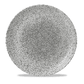 Raku Jasper Grey Evolve Coupe Plate 11.25 Inch