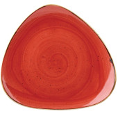 Churchill Stonecast Berry Red Lotus Plate 26.5cm/10.38" (Pack of 12)