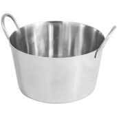 Stainless Steel Charlotte Pan with Handles Silver 10cm