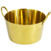 Stainless Steel Charlotte Pan with Handles Gold 14cm