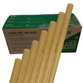 Agave Fibre Compostable Plant Based Cocktail Straw 5.75 Inch 15cm (Bulk Buy Case of 2,500 Straws)