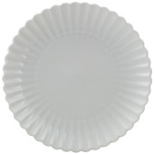 Incise Porcelain Scalloped Coupe Plate 26cm/10.25" (Pack of 6)