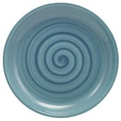 Miro Porcelain Blue Coupe Plate 19cm/7.5" (Pack of 6)
