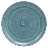 Miro Porcelain Blue Coupe Plate 24cm/9.5" (Pack of 6)