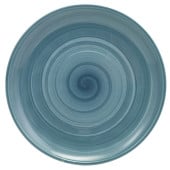 Miro Porcelain Blue Coupe Plate 27.5cm/11" (Pack of 6)