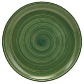 Miro Porcelain Green Coupe Plate 27.5cm/11" (Pack of 6)