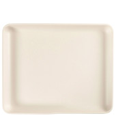 White Copenhagen Melamine GN 1/2 Platter 32.5x26.5x3.5cm 