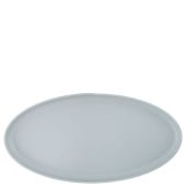 Boston Black Melamine Oval Plate 30.5 x 20.7cm/12 x 8" (Pack of 12)