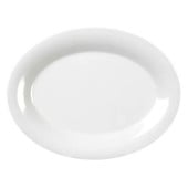 White Melamine Oval Platter 34x26cm