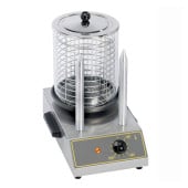 RollerGrill Hot Dog Steamer With 2 Bun Spikes