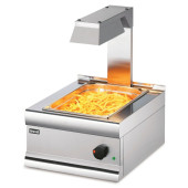Lincat CS4/G Silverlink 600 Electric Counter-top Chip Scuttle with Overhead Gantry