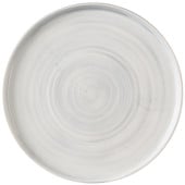 Churchill Stonecast Canvas Grey Walled Plate 27.5cm/11" (Pack of 6)