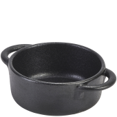 Forge Stoneware Cast Iron Effect Casserole Dish 9 x 4cm (Pack of 6)