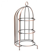 Utopia CT7018 Birdcage Plate Stand 17.5 x 8.75" (44 x 22cm)