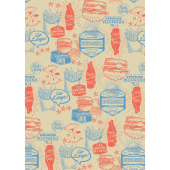 Greaseproof Paper Sheets Burger Large 25.5 x 43cm (Pack of 500)