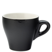 Barista Tulip Black Cup 180ml/6.25oz (Pack of 12)