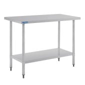 Stainless Steel Centre Table Food Prep Work Bench 900 x 600mm