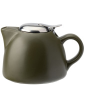 Barista Matt Olive Teapot 450ml/15oz (Pack of 6)