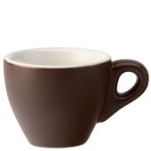 Barista Espresso Matt Brown Coffee Cup 80ml/2.75oz (Pack of 12)