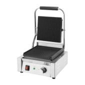 Buffalo Bistro Contact Grill Ribbed