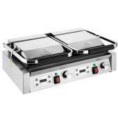 Buffalo Double Contact Grill Ribbed/Flat Plate